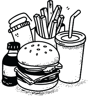 Overconsumption Illustration